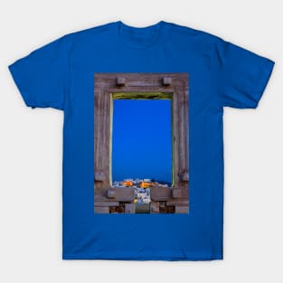 The Chora & the Portara - Naxos island T-Shirt